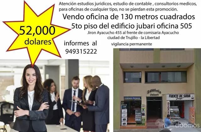 Oficina de 130 metros cuadrados — foto 1