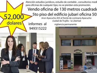 Oficina de 130 metros cuadrados