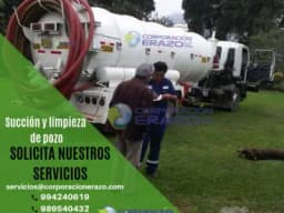 Limpieza de pozo séptico, trampa de grasa.