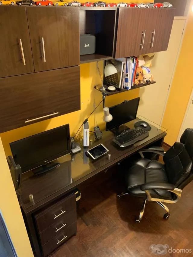 Departamento con balcón vista al parque — foto 4