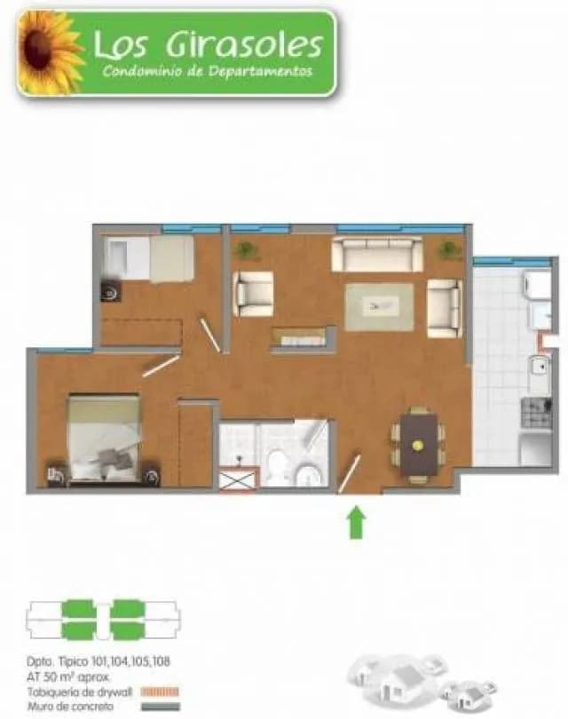 SE ALQUILA DEPARTAMENTO EN COMAS — foto 3
