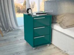 ARCHIVADOR MAIA COLOR MENTA DE 3 CAJONES