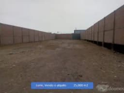 LURIN Vendo o alquilo 25.000 m2 Terreno Cercado