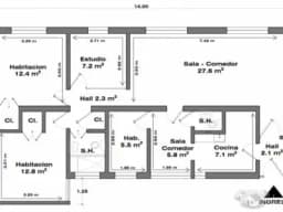 Departamento en Miraflores de 103 m2 a buen precio y en excelente ubicación