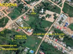 Terreno a 5 calles del aeropuerto de Pucallpa - PERÚ