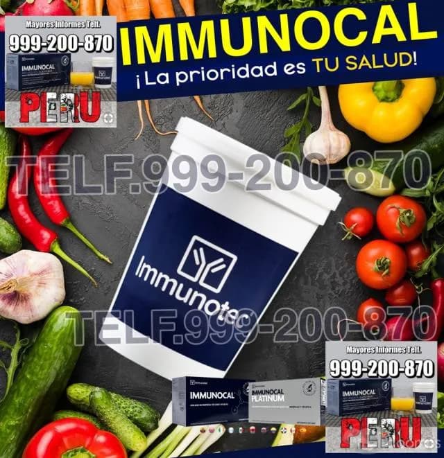 IMMUNOCAL PERU PLATINO TELF, 999-200-870  LLAMANOS — foto 4