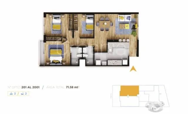 Pre Venta Departamentos de 3 Dormitorios, Estreno en Breña — foto 6