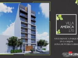 Vive frente a parque en la mejor zona de Pueblo Libre Dpto 3 dormitorios