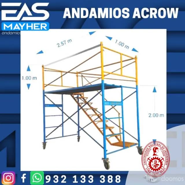 ANDAMIOS ACROW CONVENCIONAL — foto 1
