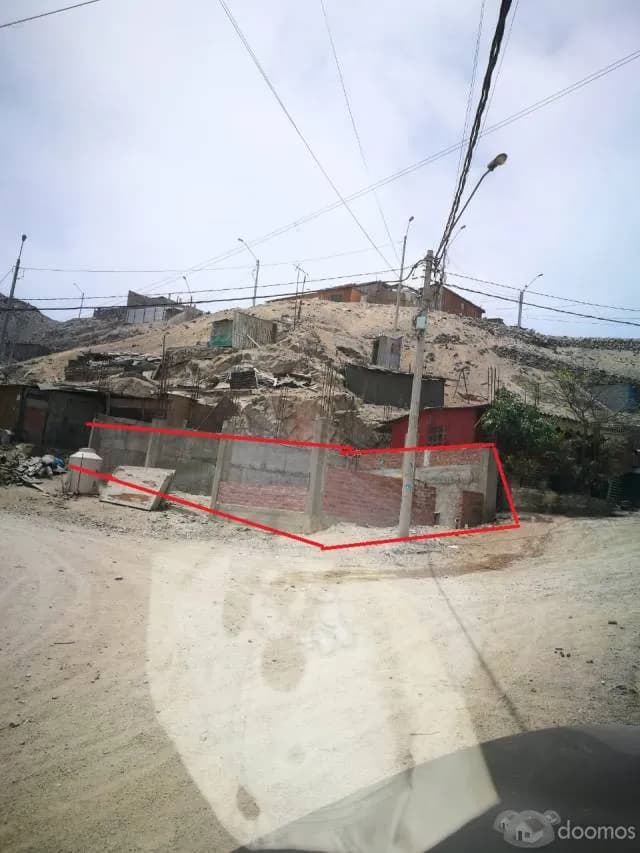 VENDO TERRENO SEMI CONSTRUIDO — foto 1