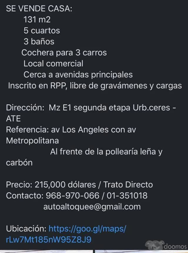 Venta de Casa — foto 2