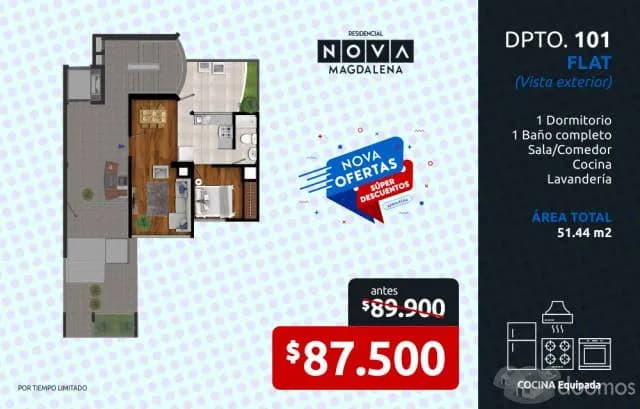 RESIDENCIAL NOVA - Magdalena — foto 1
