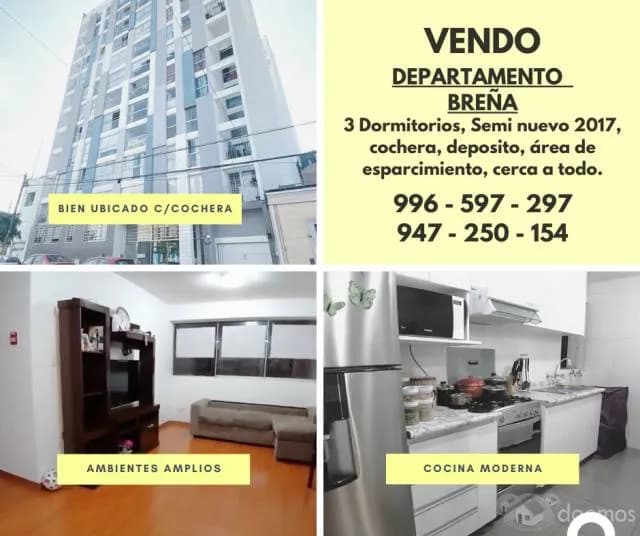 Departamento Seminuevo 68 m2 — foto 1