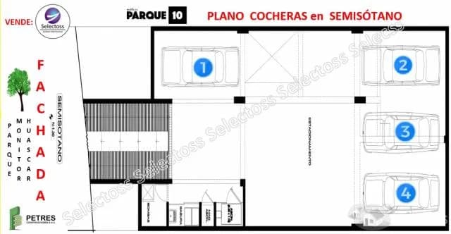 VENTA DPTOS FLAT SAN MIGUEL PRE VENTA 2 DORM FRENTE A PARQUE — foto 14