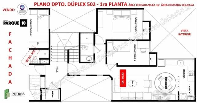 VENTA DUPLEX SAN MIGUEL EN PRE VENTA FRENTE A PARQUE — foto 6