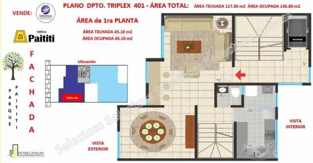 VENTA TRIPLEX EN PRE VENTA VISTA Y FRENTE A PARQUE 3 DORM. — foto 10