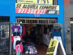 Se Alquila Local Comercial en Luna Pizarro Para Venta de Ropa