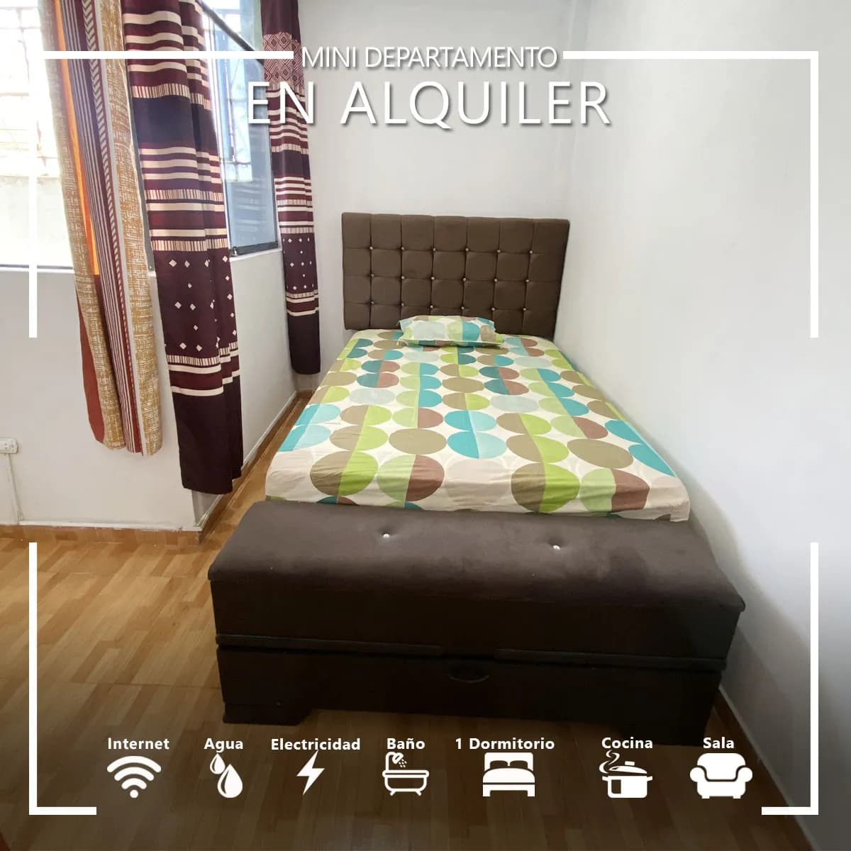 ¡SE ALQUILA MINI DEPARTAMENTO EN CHULUCANAS ! 🏡 — foto 1