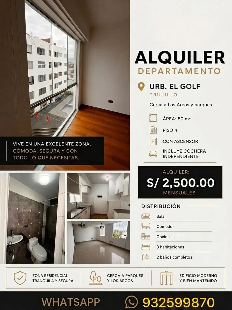 Departamento Urb El Golf — foto 1