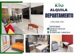 i026036 ALQUILER DEPARTAMENTO - MANANTAY