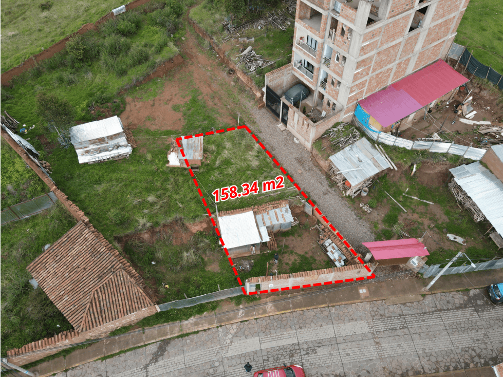 VENDO LOTE DE 158 M2 AYUDA MUTUA CUSCO PERU — foto 1