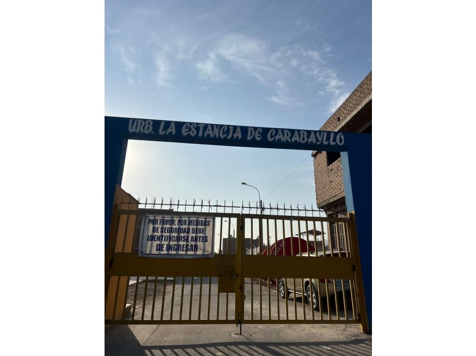 VENTA DE TERRENO LA ESTANCIA CARABAYLLO — foto 1