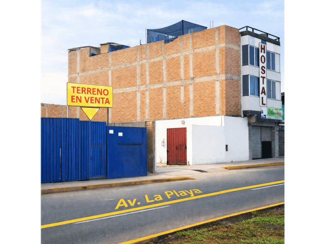 VENTA DE TERRRENO COMERCIAL EN AV. LA PLAYA VENTANILLA
