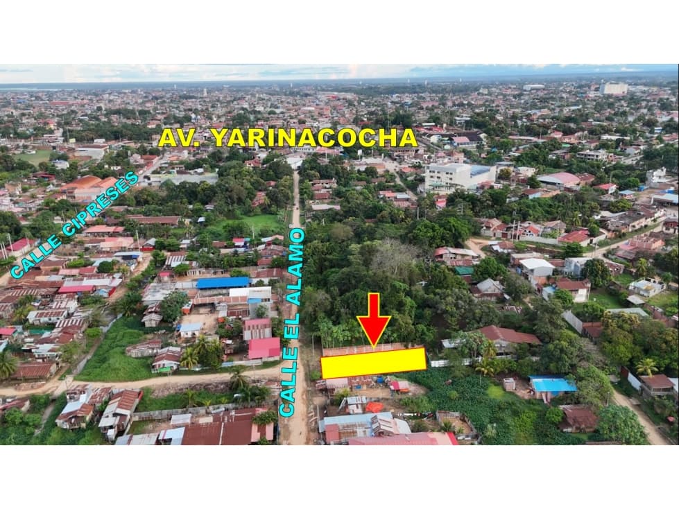 00726 - VENDO TERRENO YARINACOCHA  -  A.T 423 M2. — foto 2