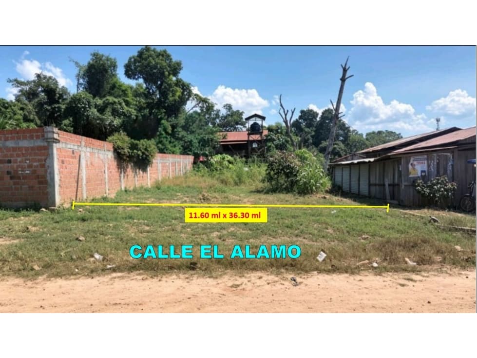 00726 - VENDO TERRENO YARINACOCHA  -  A.T 423 M2. — foto 5
