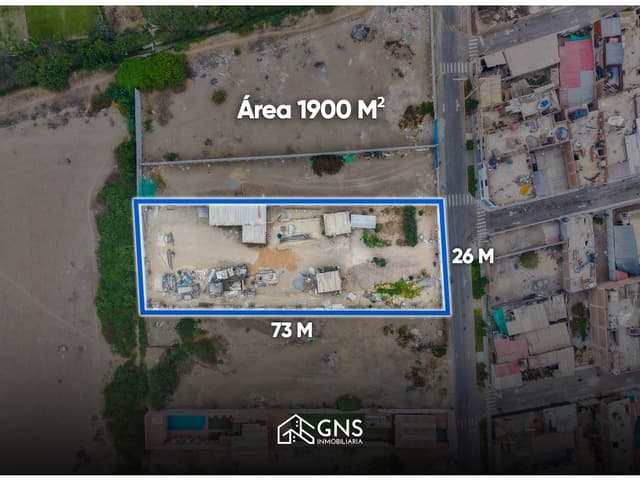 LURÍN - VENTA TERRENO - ÁREA 1900 m2